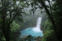 Wasserfall inmitten des Grün